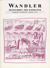 Wandler Zeitschrift für Literatur No 18