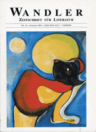 Wandler Zeitschrift für Literatur No 28